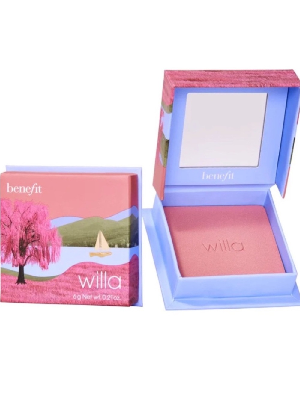 Benefit Willa Soft Neutral Rose 🌷Blush NEW  Full Size NIB Sealed